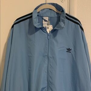Women’s adidas blue track jacket! NWT
